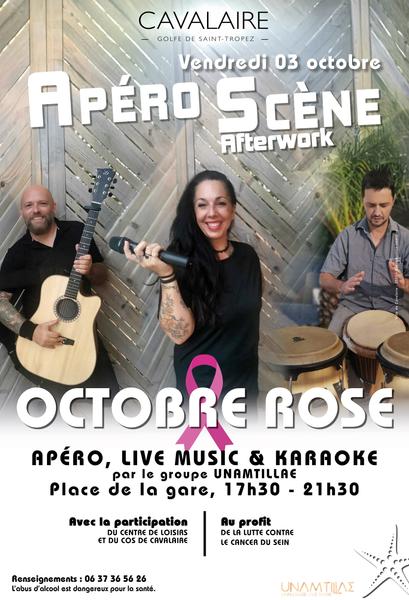 Apéro-scène spécial Octobre Rose
