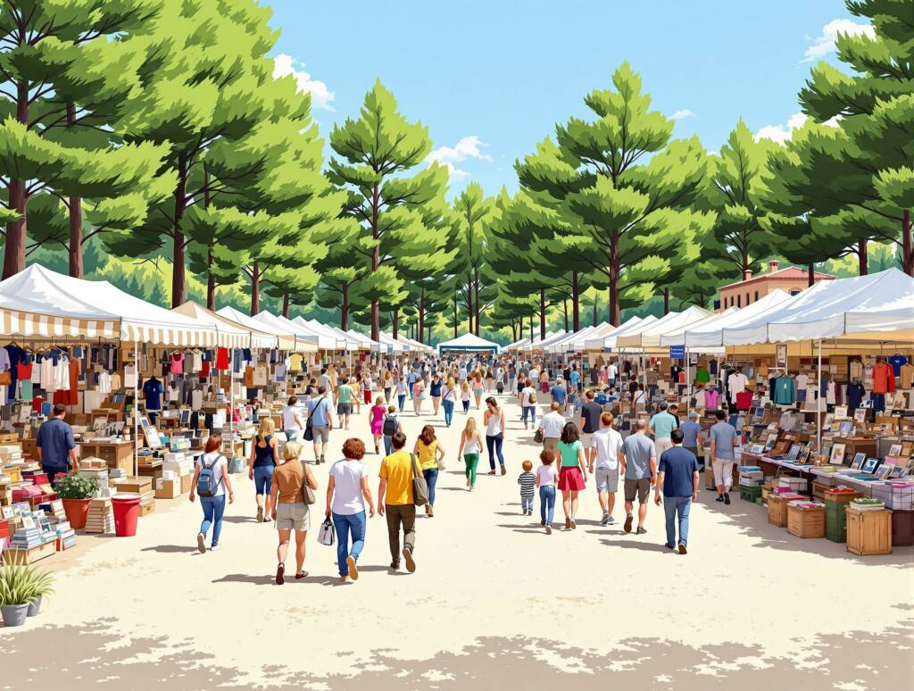 Brocante du Mas de Bagatin à Grimaud