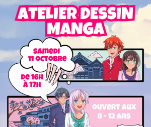 Atelier dessin manga