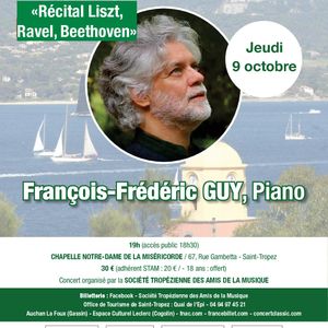 Concert – François-Frédéric GUY : Hommage à Maurice RAVEL