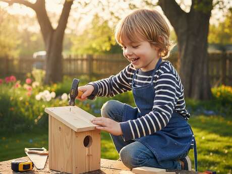 Atelier enfant « Création d’un nichoir à oiseau » à Villaverde
