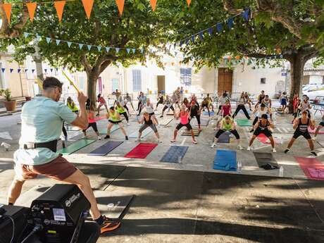 Activité « renforcement musculaire » au Ranch de la Mène