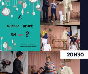 Théâtre : « À quelle heure on ment »