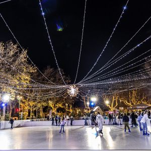 Patinoire à ciel ouvert