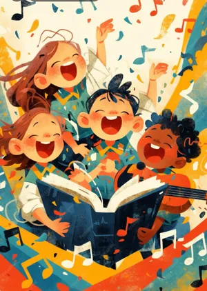 Chorale Intergénérationnelle avec les enfants du centre de loisirs