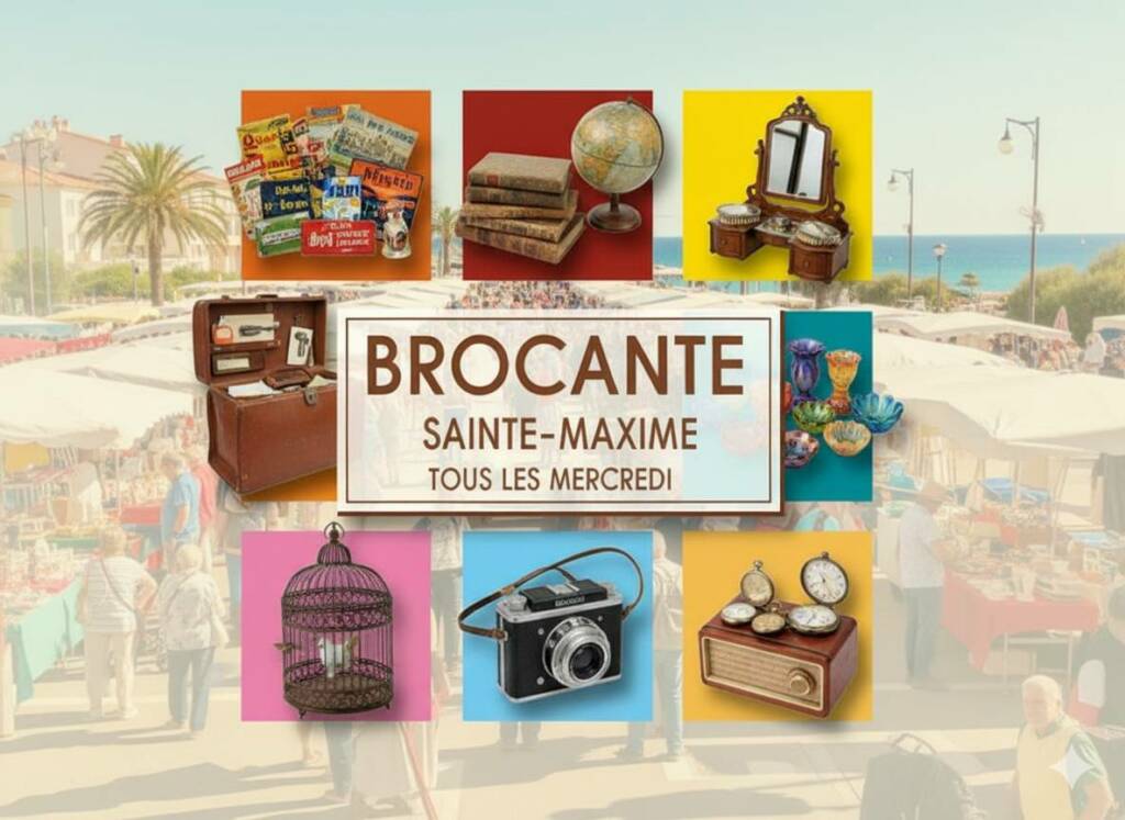 Mercredi Brocante Sainte-Maxime – 5 novembre 2025