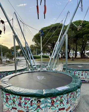 Le Noël Gourmand: Trampoline Bungee et gonflable Jungle