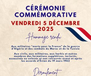 Cérémonie du 5 décembre