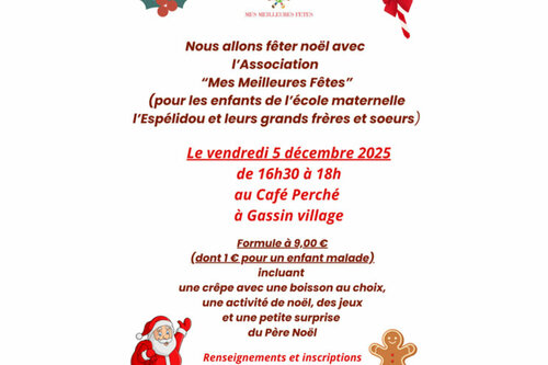 Goûter de Noël au café perché