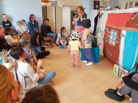 L&rsquo;heure conte Médiathèque de Grimaud