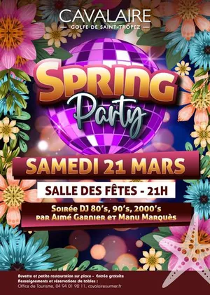 SPRING PARTY – soirée dansante