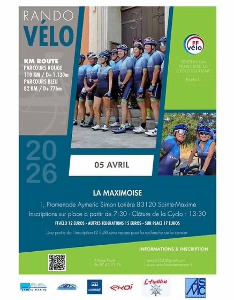 Randonnée Cyclo La Maximoise