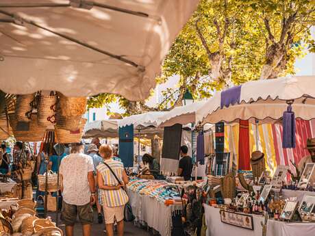 Brocante à Port Grimaud