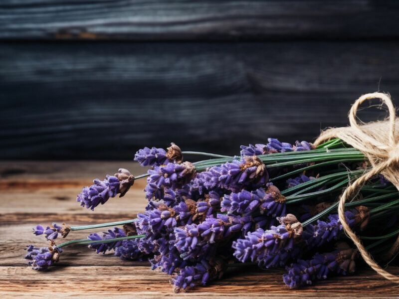 Atelier floral : d’or et de lavande, l’immortel bouquet suspendu