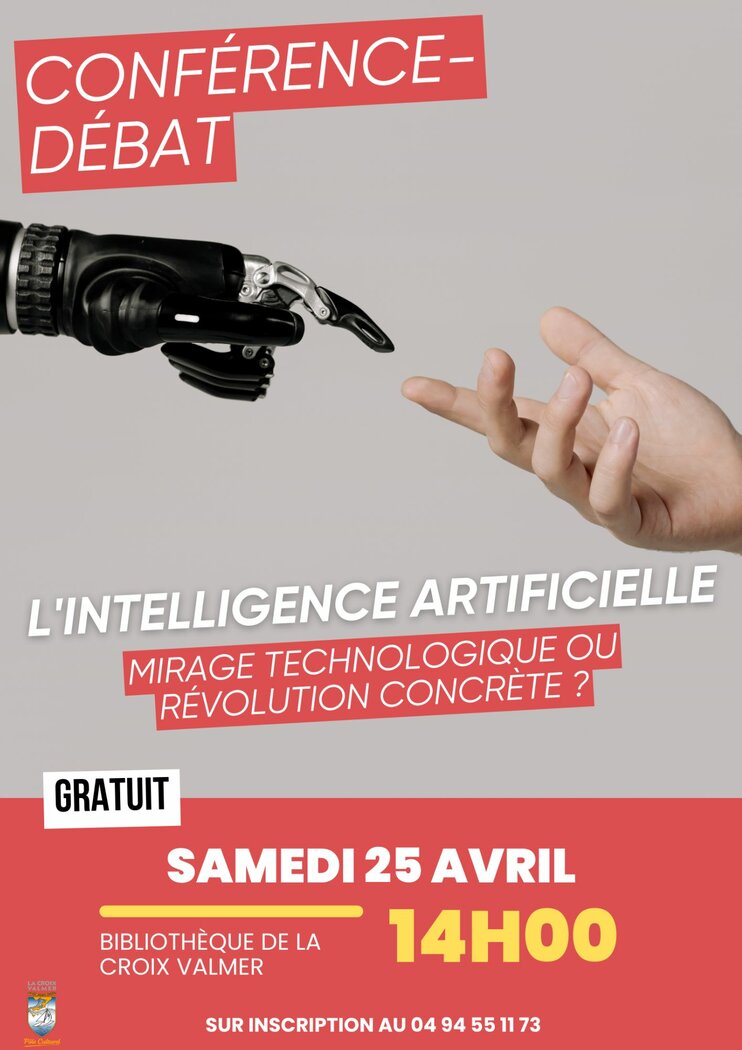 Conférence – Débat : L&rsquo;intelligence artificielle