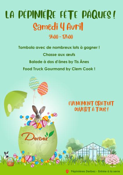 Pâques à la pépinière Derbez