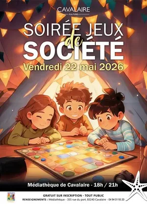 Soirée jeux de société
