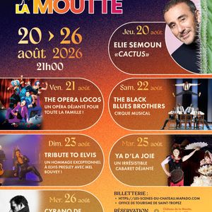 Festival Les scènes du Château de la Moutte 4e édition
