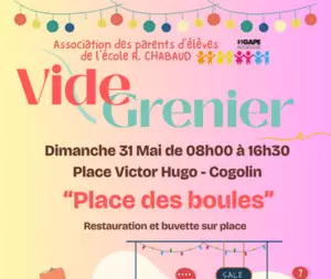 Vide grenier de l’école Chabaud