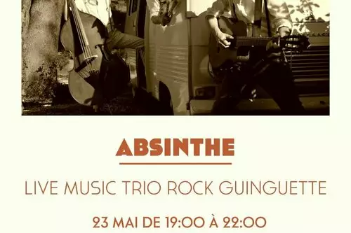 Concert du groupe Absinthe au Restaurant Sève du Domaine de Verdagne