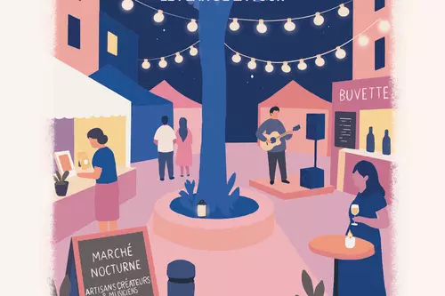Arts et Festivals au Clair de Lune – Marché artisanal nocturne