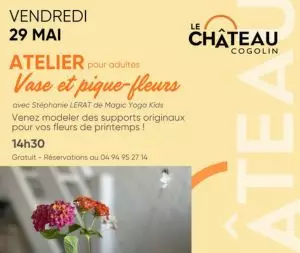 Atelier : Vase et Pique-Fleurs