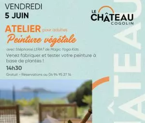 Atelier : Peinture végétale