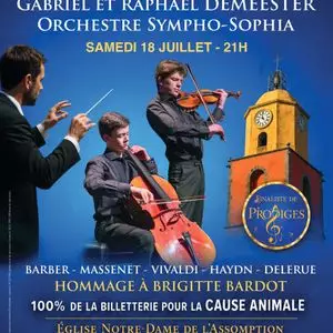 Concert – Gabriel & Raphaël DEMEESTER jouent pour la cause animale