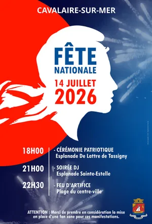 14 JUILLET: Fête Nationale – Soirée DJ  » La Fièvre des Années 80, 90 et 2000&prime;  » et feu d&rsquo;artifice