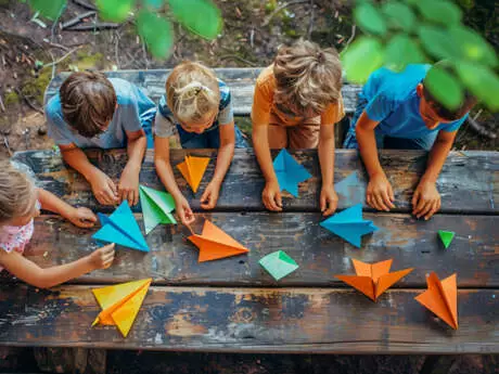 Atelier créatif : l’origami part en vacances
