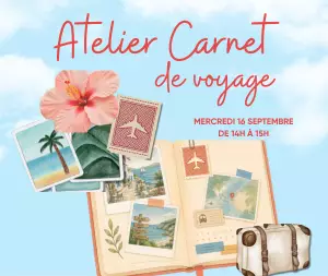 Atelier Carnet de voyage
