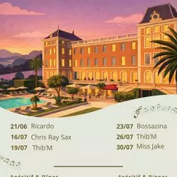 L&rsquo;orangeraie live music