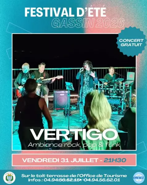 Festival d&rsquo;été 2026 – Concert de Vertigo