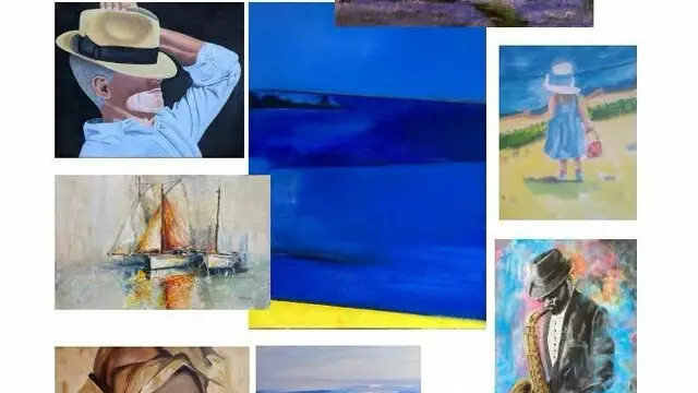 Exposition  » Les cours de peinture de Frédou »