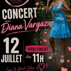 Concert avec Diana Vargaz à l&rsquo;Amer Bar