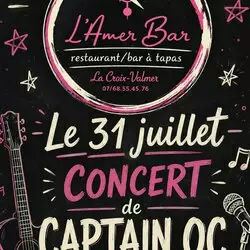 Captain OC en concert à l&rsquo;Amer Bar
