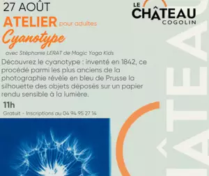 Atelier créatif cyanotype