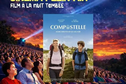 Soirée cinéma en plein air au Domaine Tropez – Compostelle