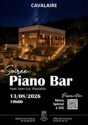 COMPLET Soirée piano bar avec Jean Luc Wastable