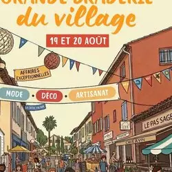 Grande braderie du village