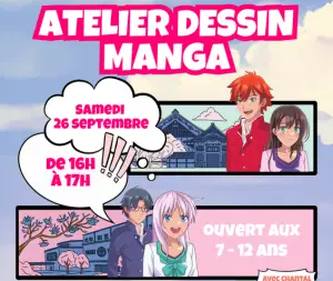 Atelier dessin manga