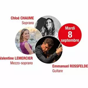 Concert – Festival d&rsquo;automne – Chloé CHAUME et Emmanuel ROSSFELDER