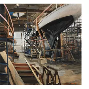 Exposition du Lavoir Vasserot – Christoff DEBUSSCHERE Peintre officiel de la Marine