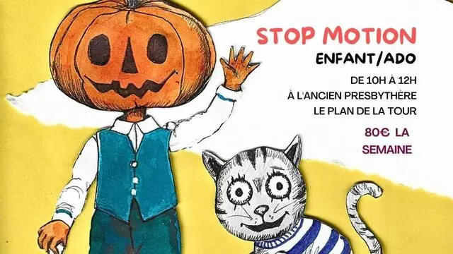 Stage Vacances de la Toussaint – Atelier Vidéo STOP MOTION