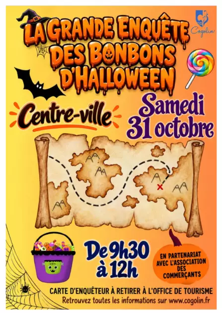 La grande enquête des bonbons d’Halloween