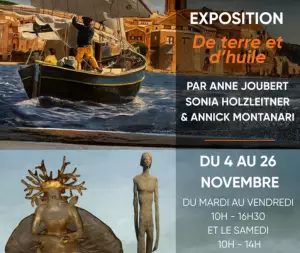 Exposition de terre et d’huile