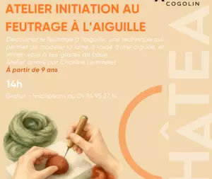 Initiation au feutrage à l’aiguille